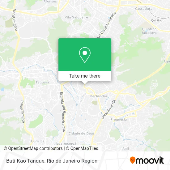 Buti-Kao Tanque map