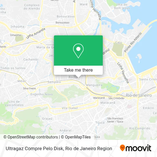 Ultragaz Compre Pelo Disk map