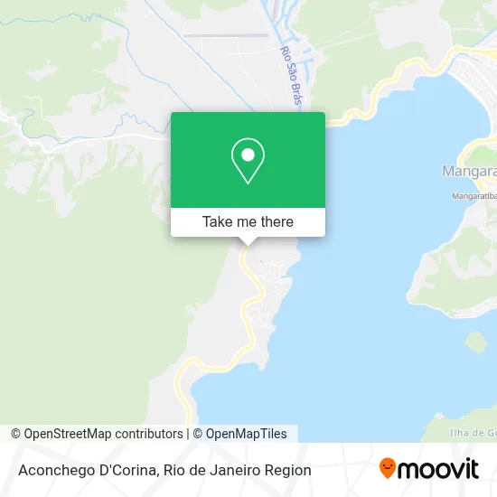 Aconchego D'Corina map