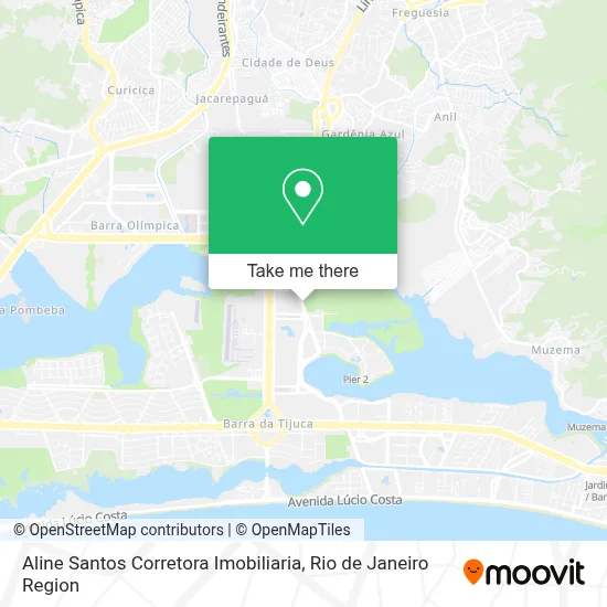 Aline Santos Corretora Imobiliaria map