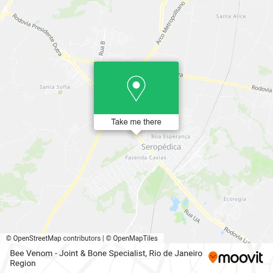 Bee Venom - Joint & Bone Specialist map