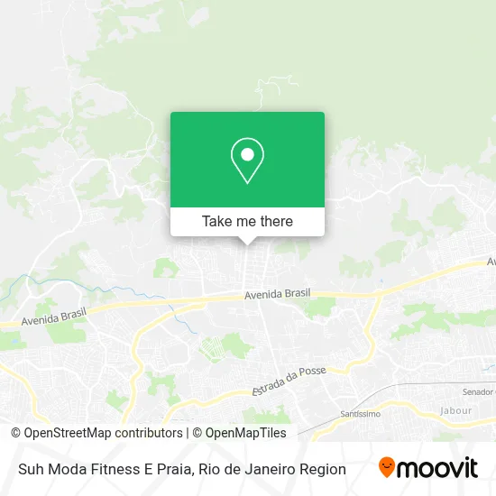 Suh Moda Fitness E Praia map