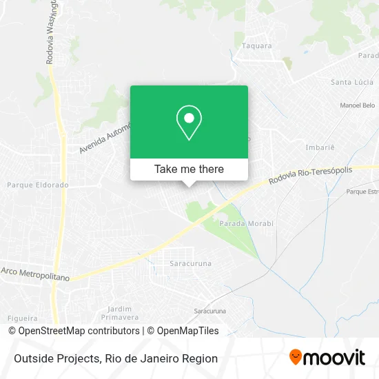 Outside Projects map