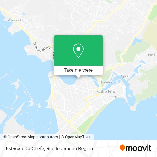 Estação Do Chefe map