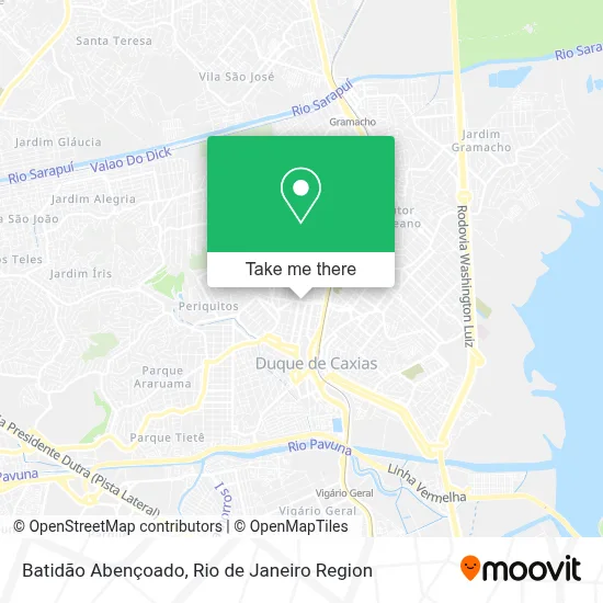 Batidão Abençoado map