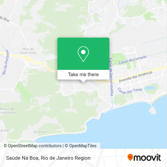 Saúde Na Boa map