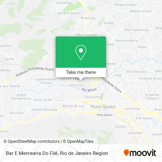 Bar E  Mercearia  Do Filé map