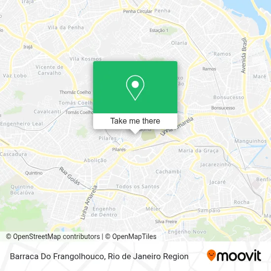 Barraca Do Frangolhouco map