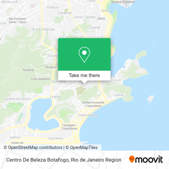 Centro De Beleza Botafogo map