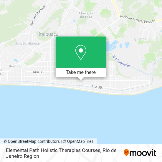 Elemental Path Holistic Therapies Courses map