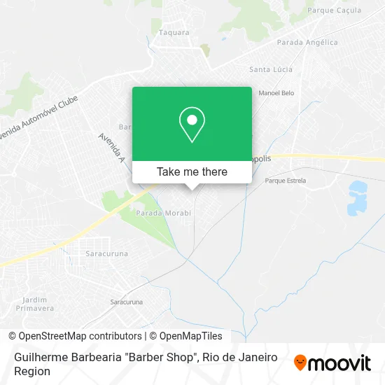 Guilherme Barbearia "Barber Shop" map
