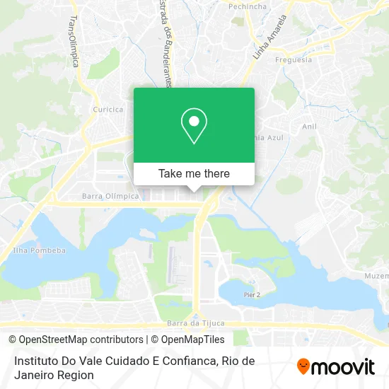 Instituto Do Vale Cuidado E Confianca map