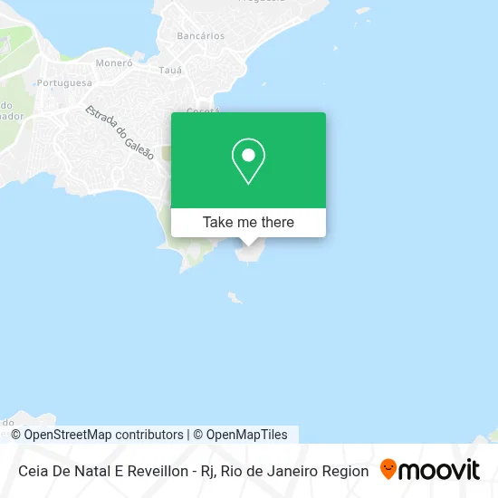 Ceia De Natal E Reveillon - Rj map