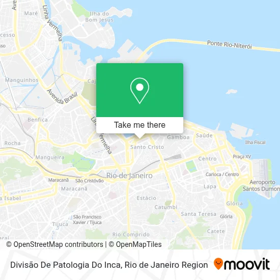 Divisão De Patologia Do Inca map