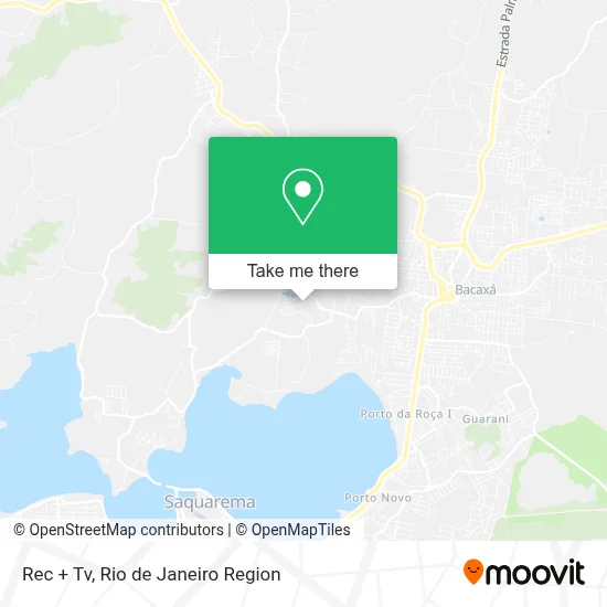Rec + Tv map