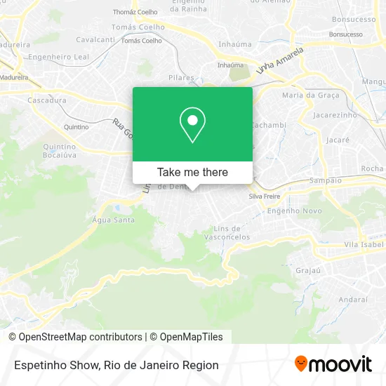 Espetinho Show map