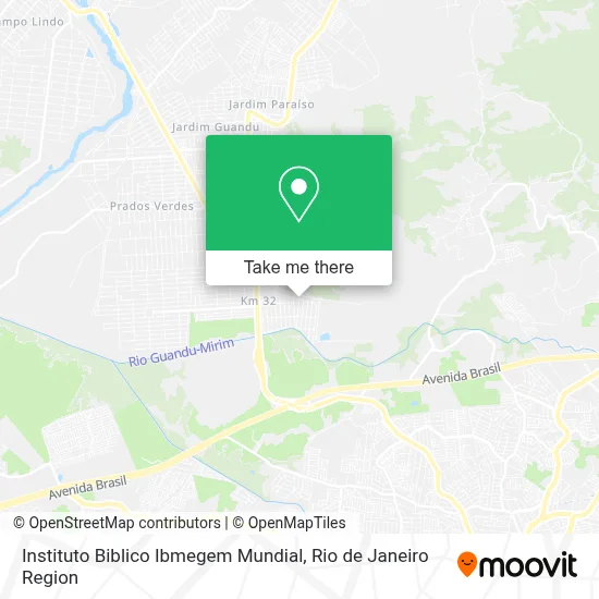 Instituto Biblico Ibmegem Mundial map
