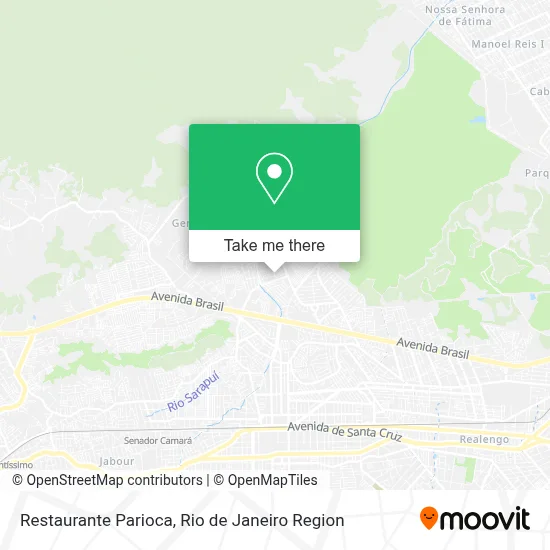 Restaurante Parioca map