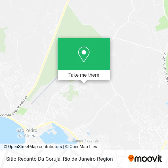Sítio Recanto Da Coruja map