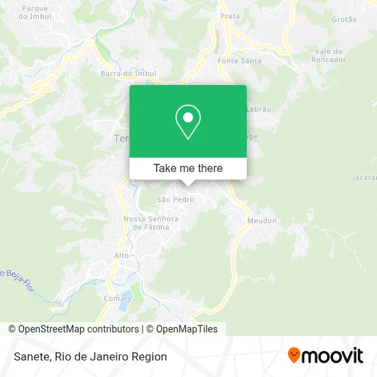 Sanete map