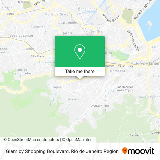 Glam by Shopping Boulevard map