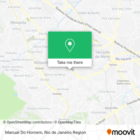 Manual Do Homem map