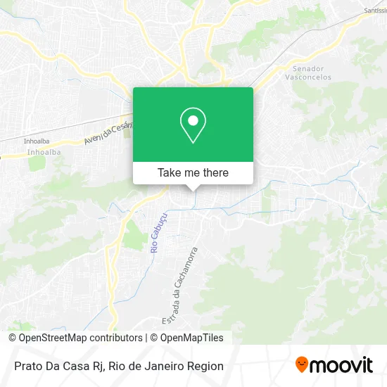 Prato Da Casa Rj map