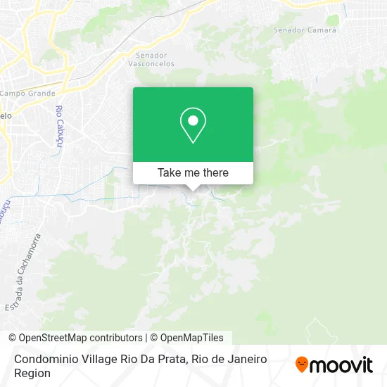 Condominio Village Rio Da Prata map