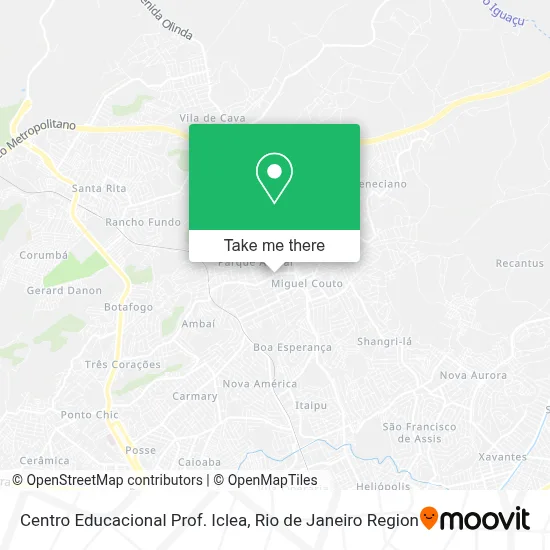 Centro Educacional Prof. Iclea map