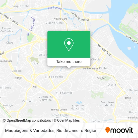 Maquiagens & Variedades map
