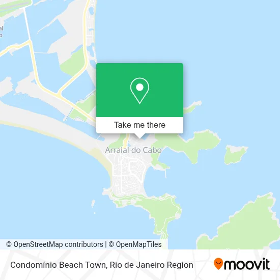 Condomínio Beach Town map