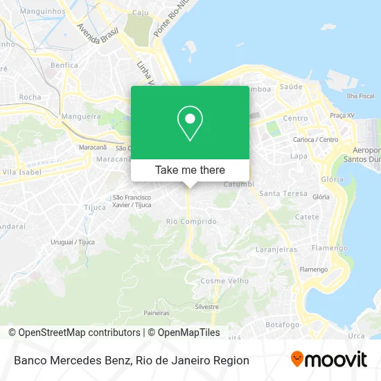 Banco Mercedes Benz map