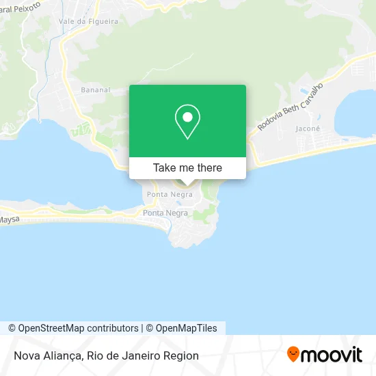 Nova Aliança map