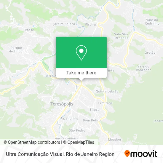 Ultra Comunicação Visual map