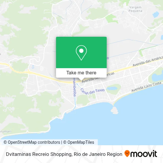 Dvitaminas Recreio Shopping map