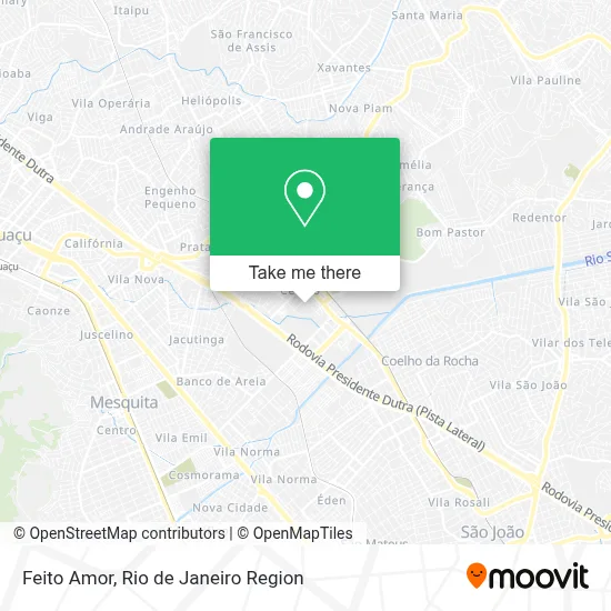 Feito Amor map