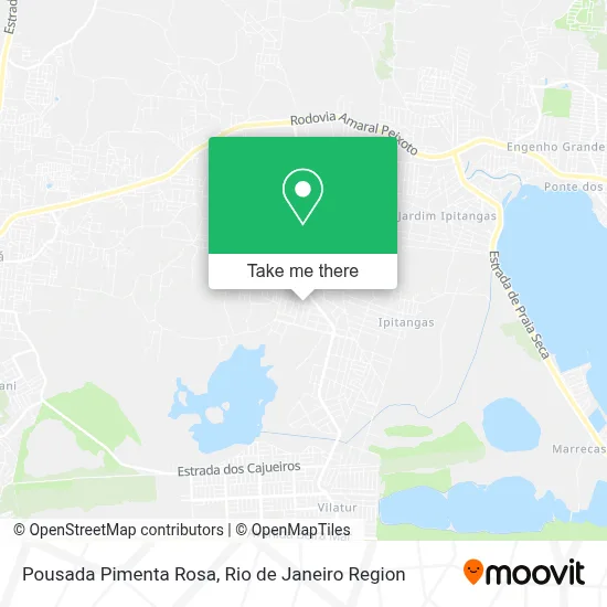Pousada Pimenta Rosa map