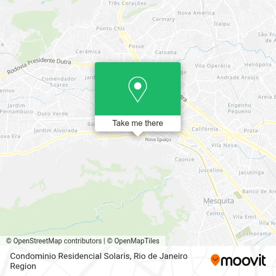 Condominio Residencial Solaris map