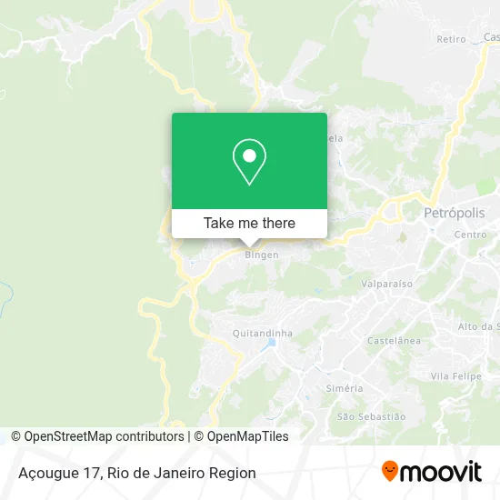 Açougue 17 map