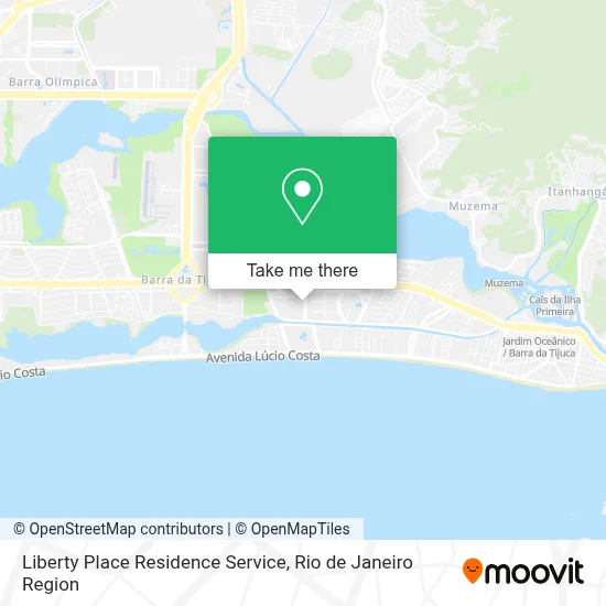 Liberty Place Residence Service map