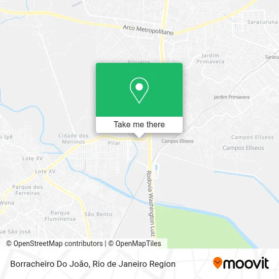 Borracheiro Do João map