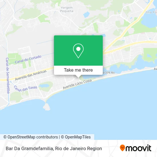 Bar Da Gramdefamilia map