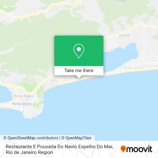 Restaurante E Pousada Do Navio Espelho Do Mar map
