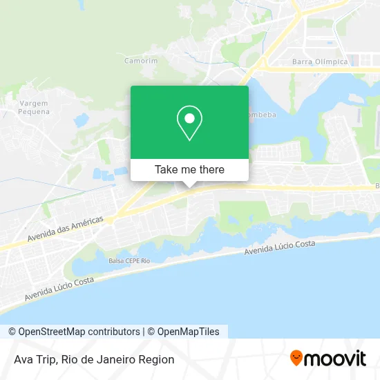 Ava Trip map