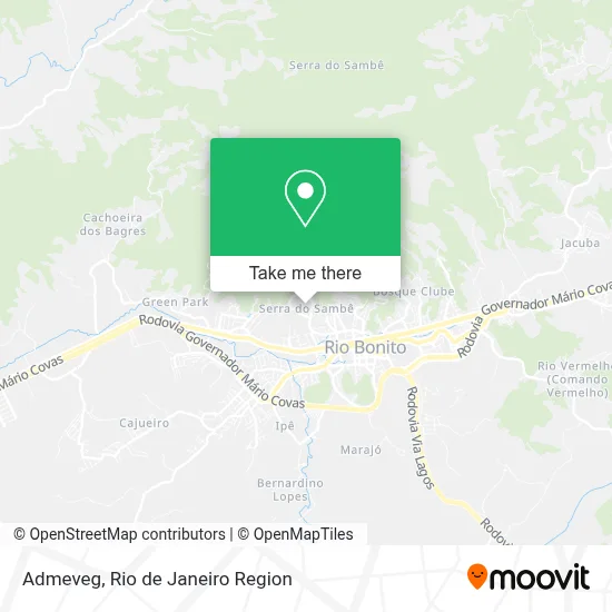Admeveg map