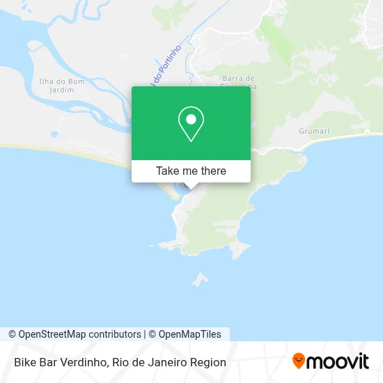 Bike Bar Verdinho map