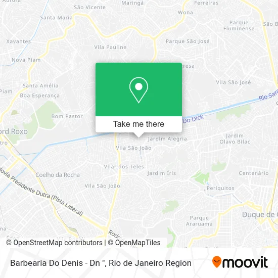 Barbearia Do Denis - Dn " map
