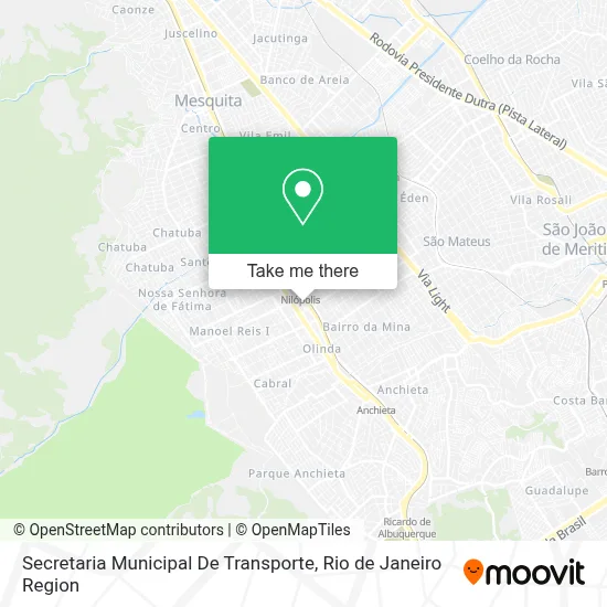 Secretaria Municipal De Transporte map