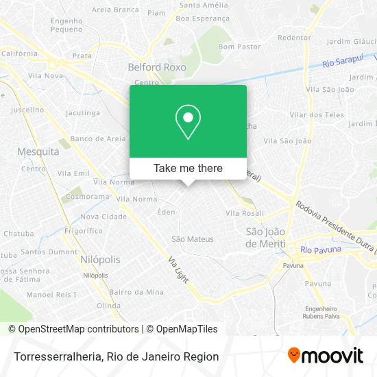 Torresserralheria map