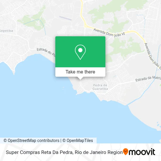 Super Compras Reta Da Pedra map